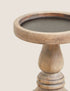 Wooden Medium Candle Holder